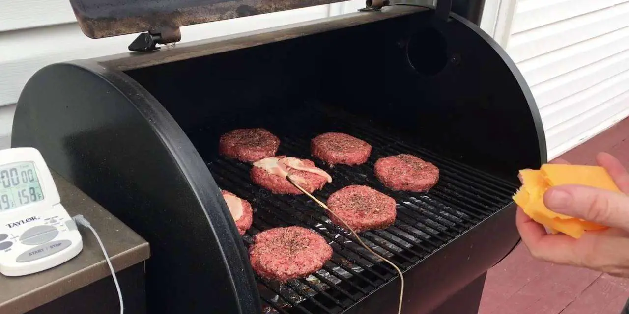 How To Cook Hamburgers On a Traeger without Flipping Them ...