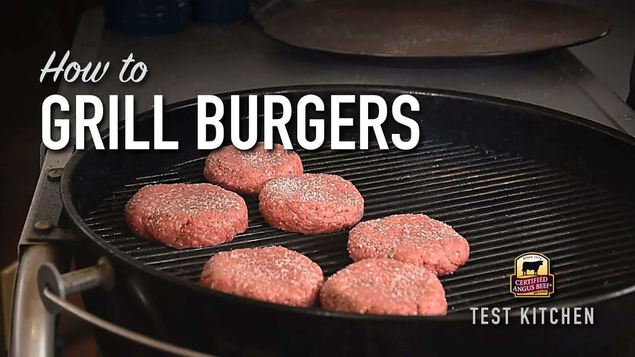 How to Grill Burgers on a Charcoal Grill