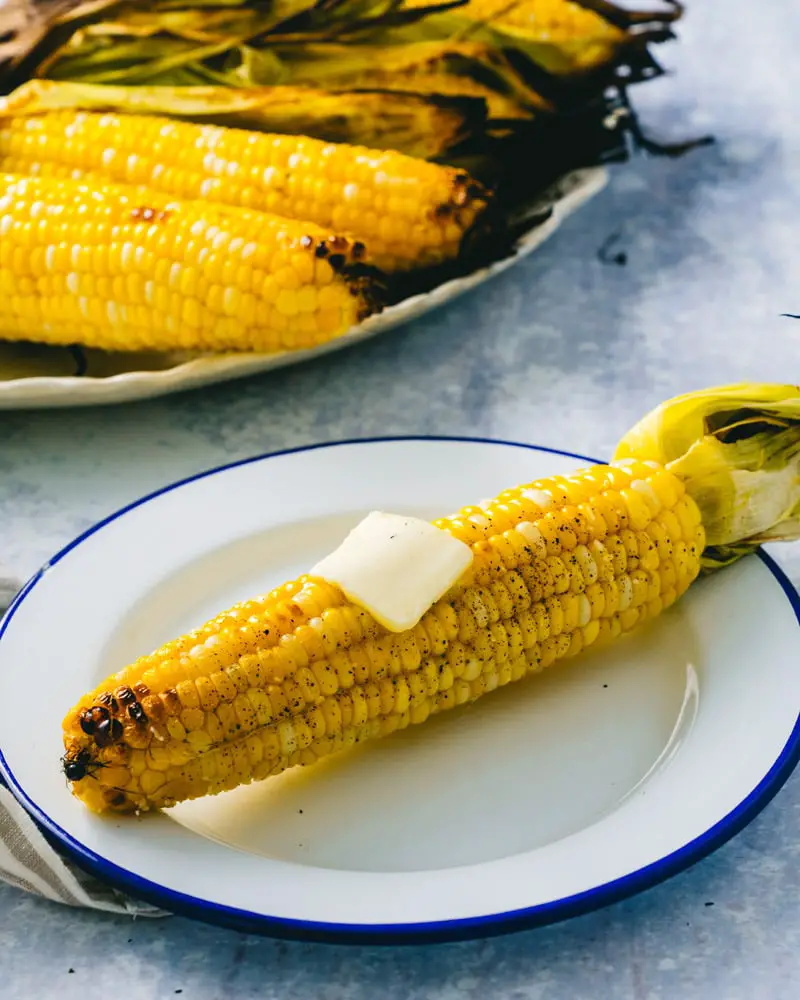 How to Grill Corn in the Husk  A Couple Cooks