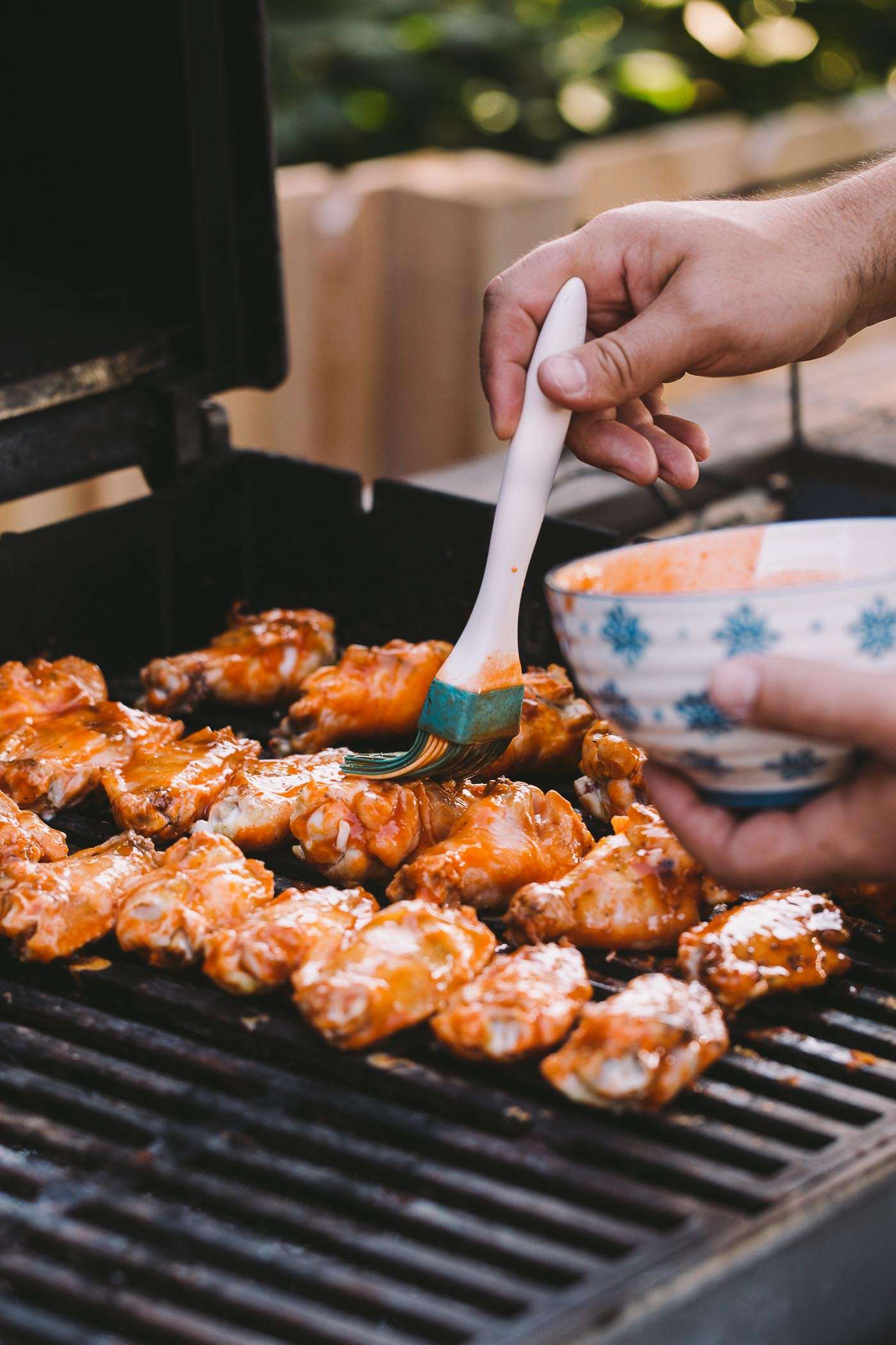 how to make perfectly grilled buffalo chicken wings ...