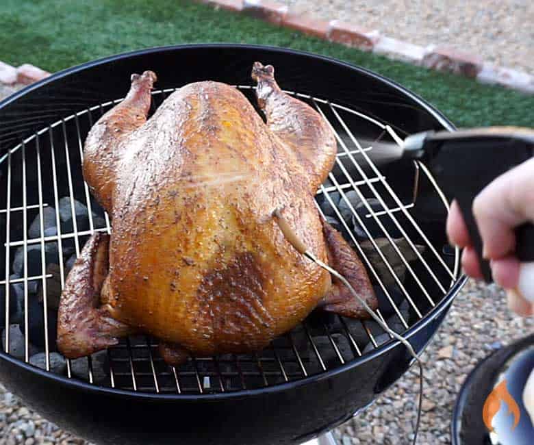 How to Make Smoked Turkey on a Weber Kettle