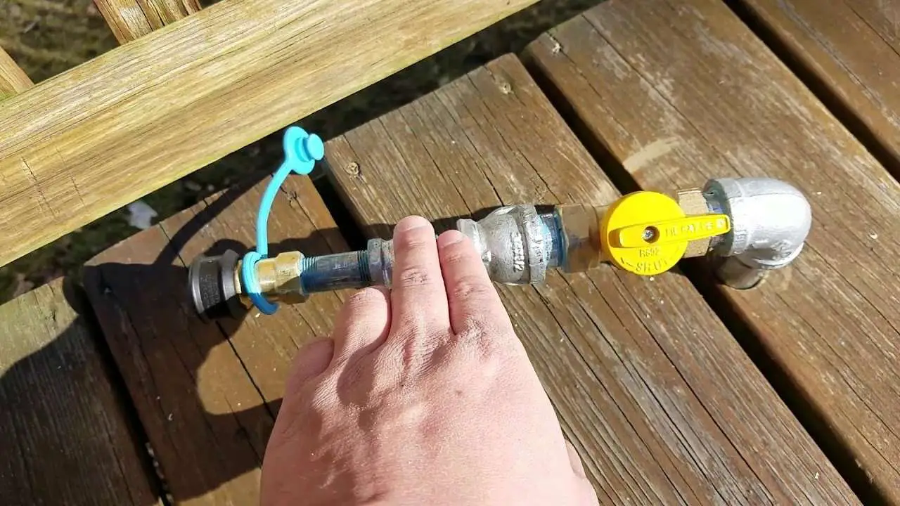 Installing a Natural Gas Line for a BBQ (Phase 2)