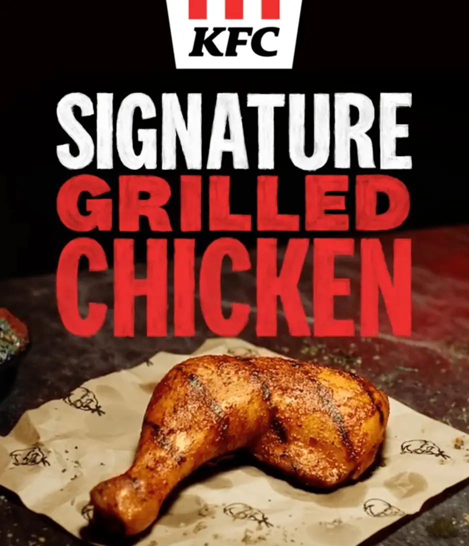 KFC Brings Back Signature Juicy Grilled Chicken From 7th October ...