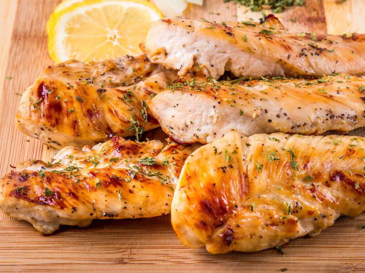 Lemon Grilled Chicken Breast Recipe and Nutrition