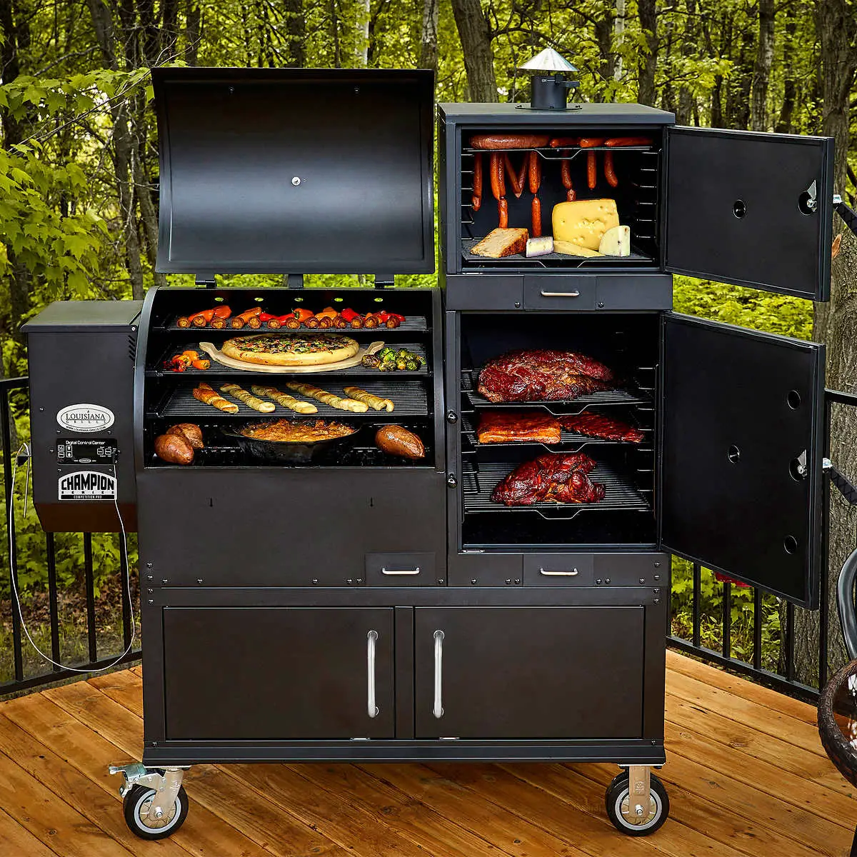 Louisiana Grills Champion Competition Wood Fired Pellet Grill and ...