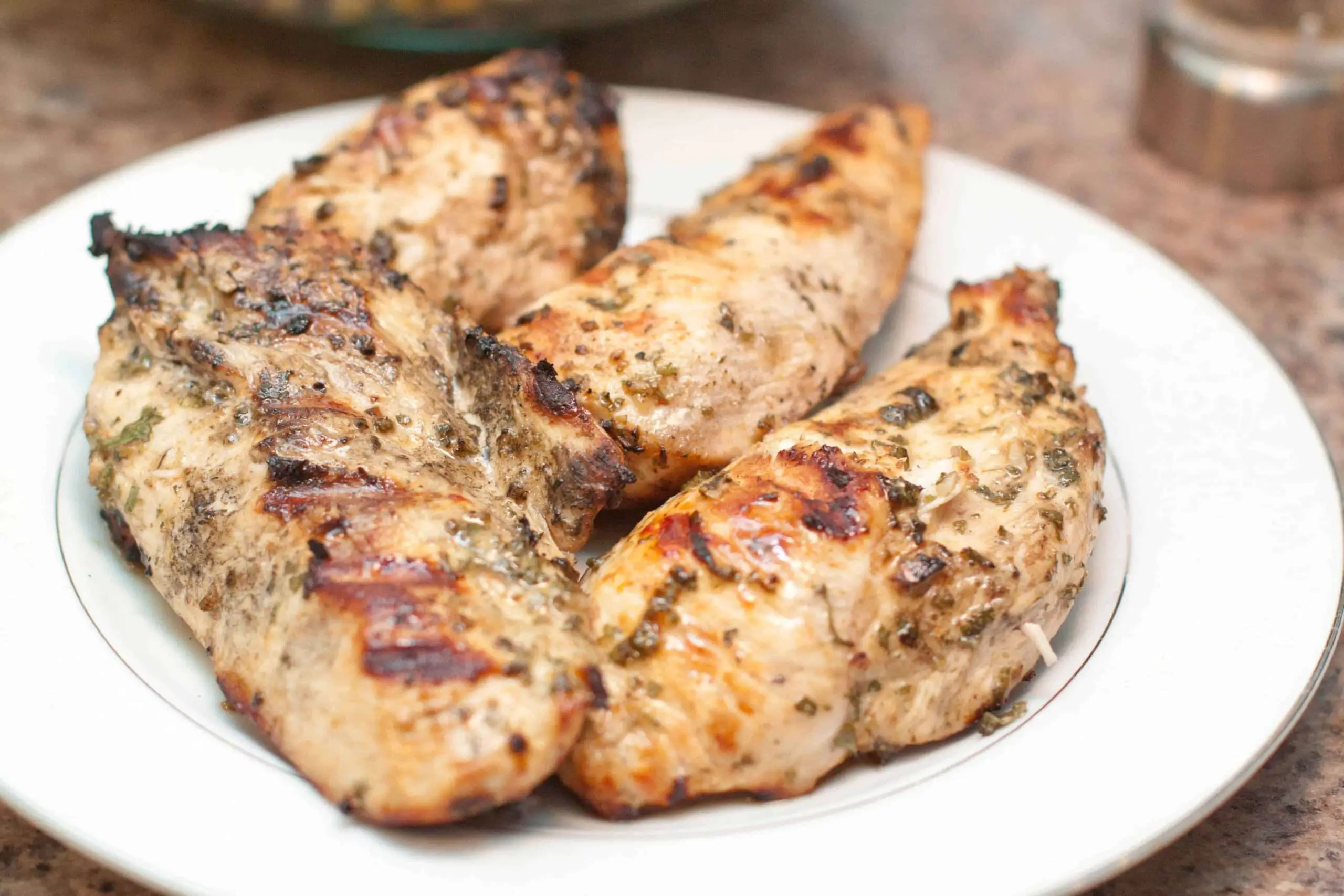 Mediterranean Grilled Chicken Breasts