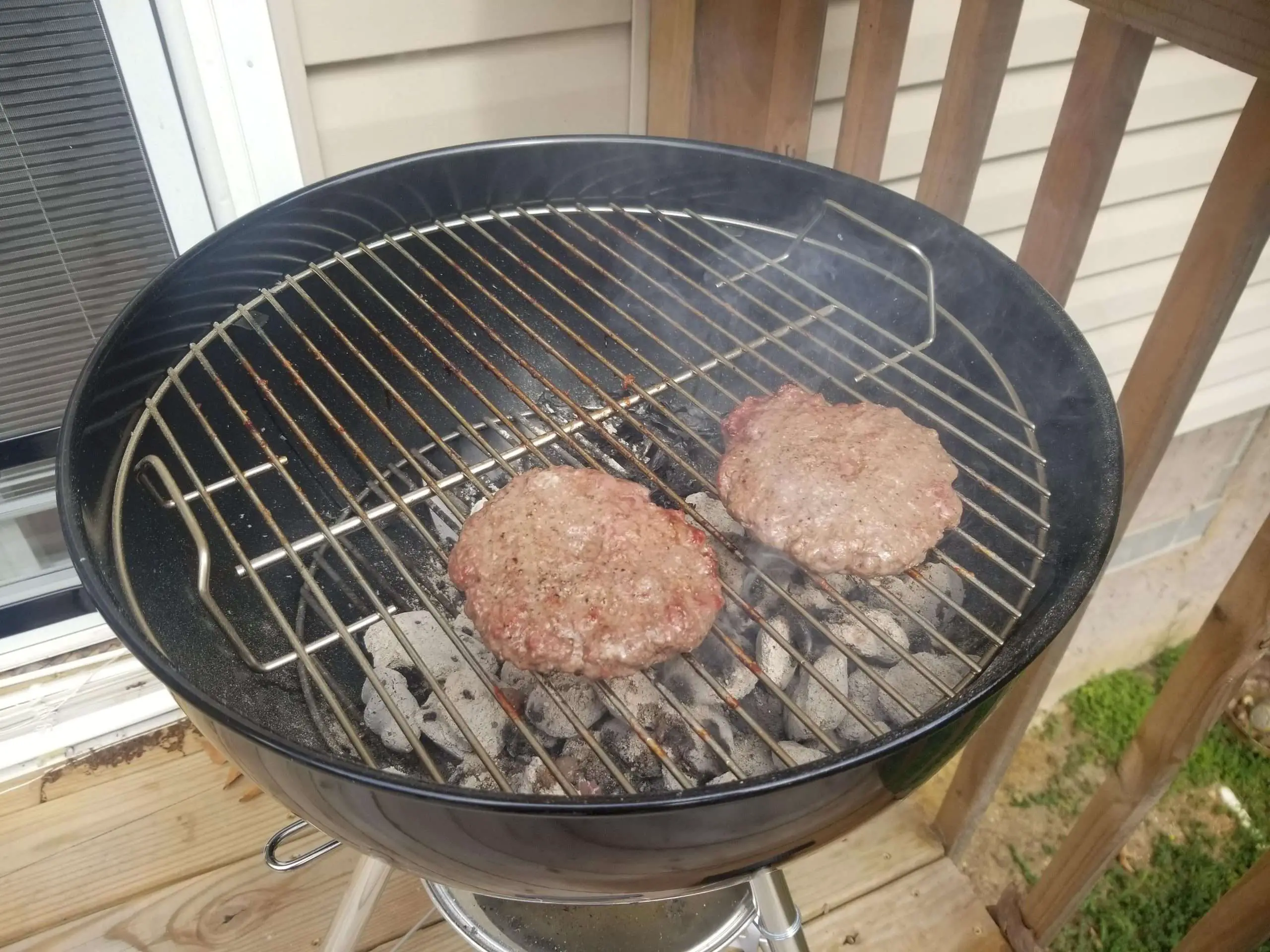Never a bad day to grill burgers over charcoal : grilling