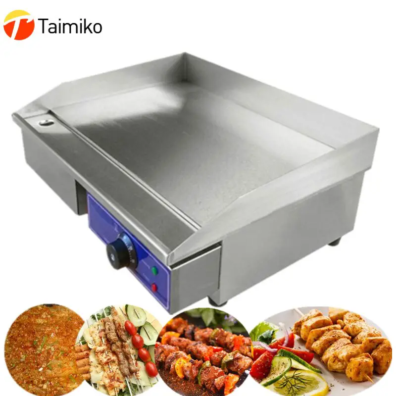 New commercial or home electric grill with temperature control ...