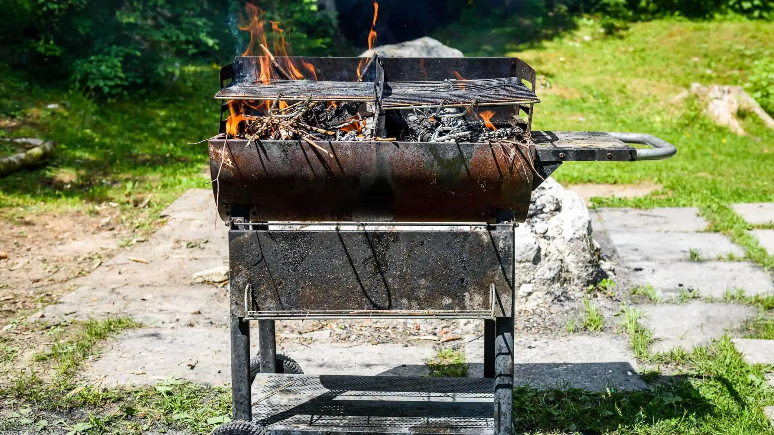 Old BBQ Grill