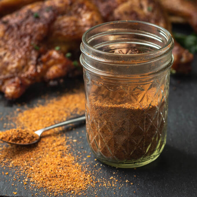 Perfect BBQ Dry Rub For Chicken or Pork