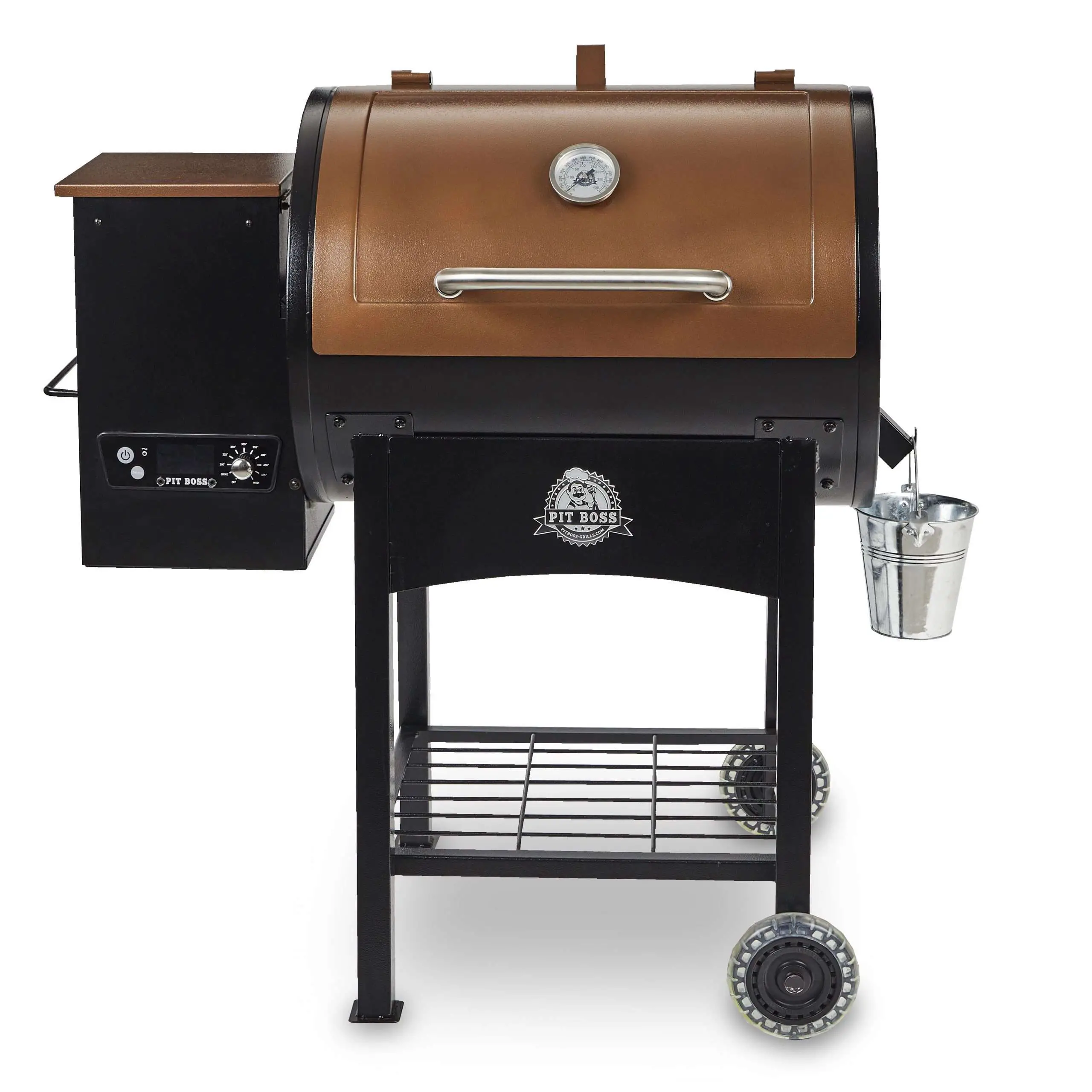 Pit Boss Classic 700 Sq. In. Wood Fired Pellet Grill with Flame Broiler ...