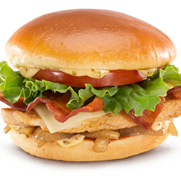 Premium Grilled Chicken Bacon Clubhouse Sandwich ...