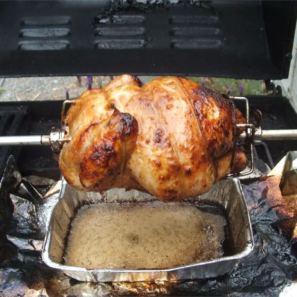 Recipe For Rotisserie Chicken On Gas Grill