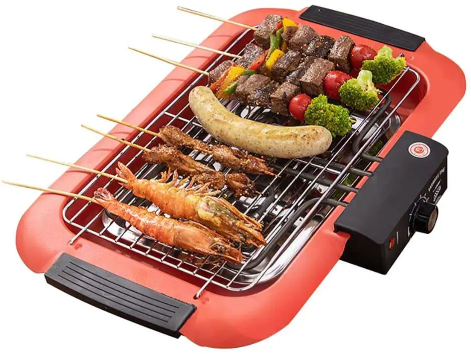 Review Indoor Smokeless Grill, 2000W Power Electric Grill ...
