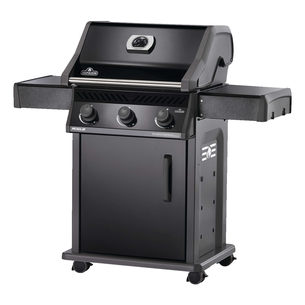 Rogue® 425 Propane Gas Grill, Black Napoleon  House of BBQ Experts