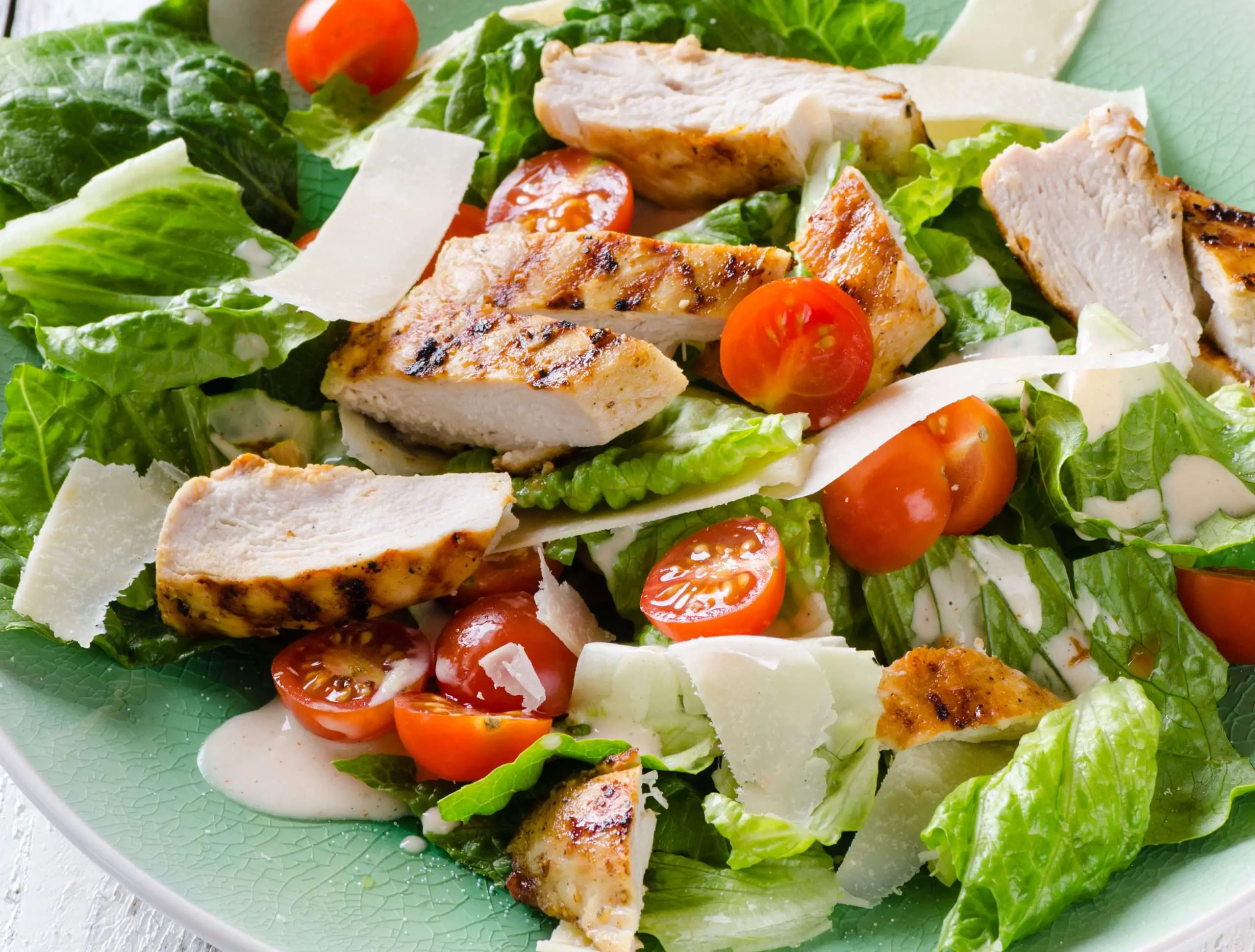 Simple Grilled Chicken Salad