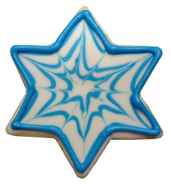 Star of David cookie