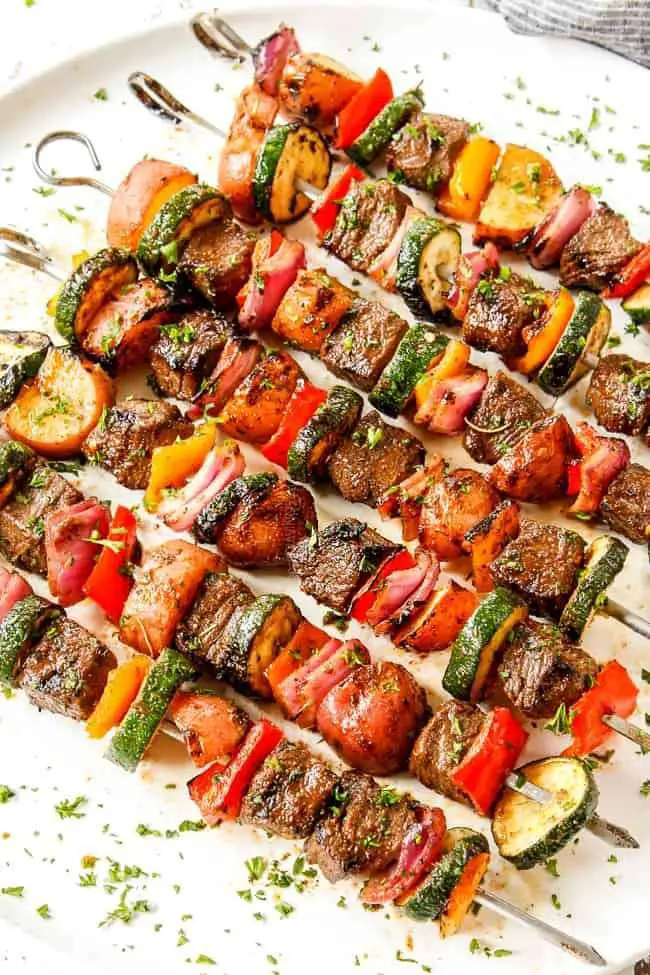 Steak Kabobs with Potatoes + VIDEO (HOW TO GRILL OR BAKE ...