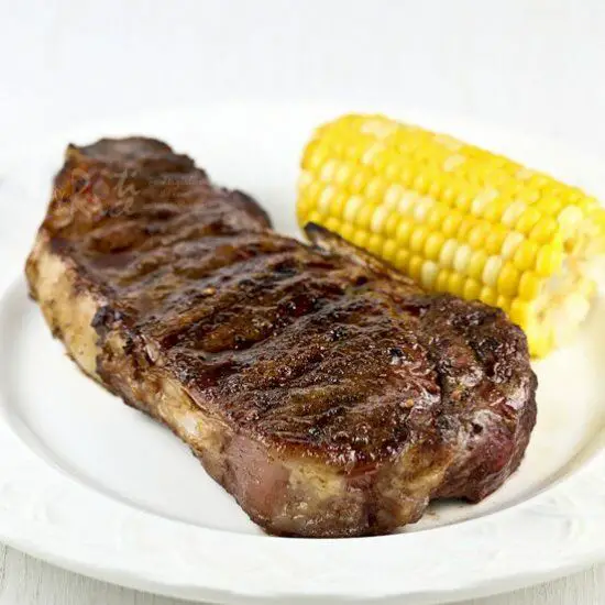 Tender, juicy, and flavorful Grilled New York Strip Steaks with ...