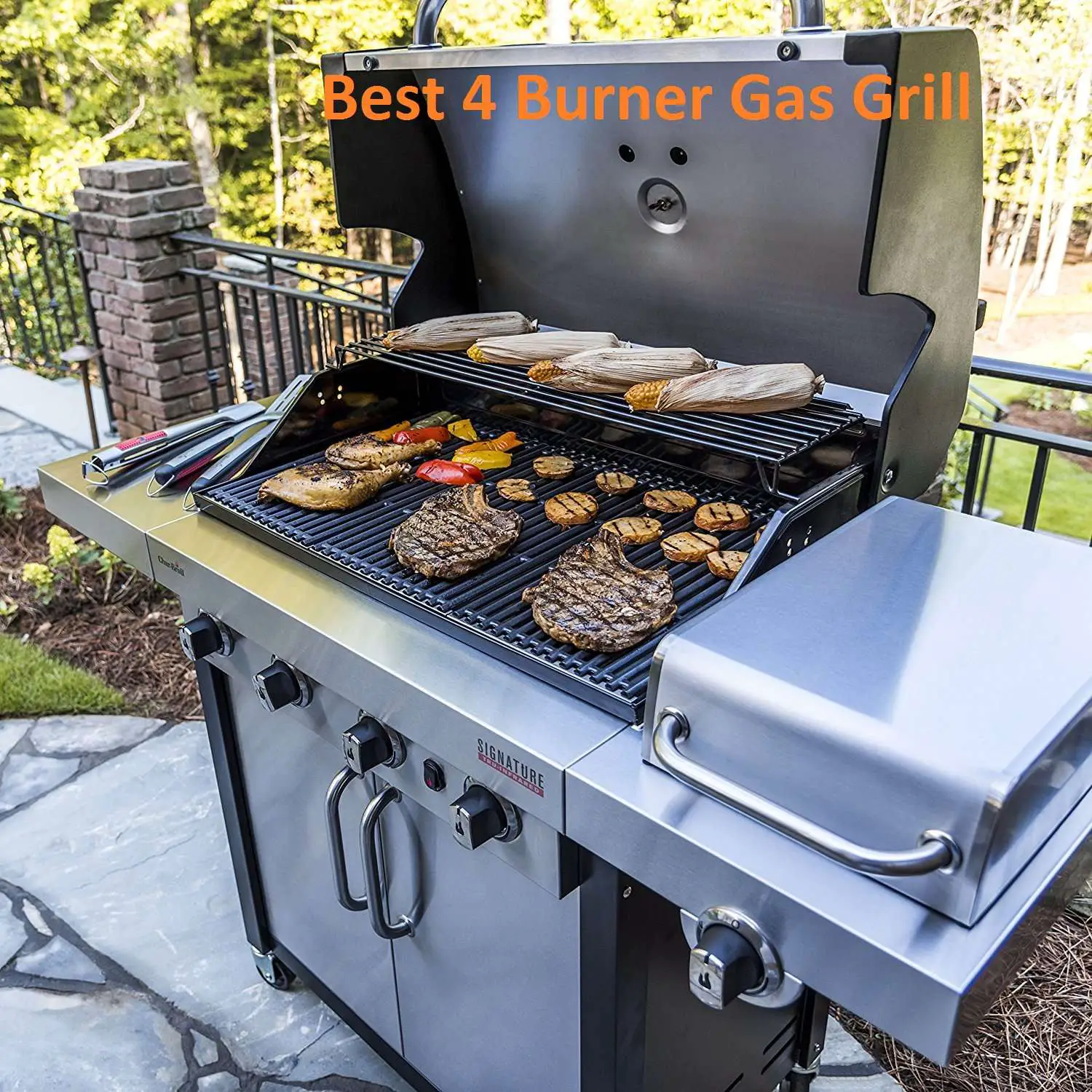 The Best 4 Burner Gas Grill Reviews for 2020 &  Guide