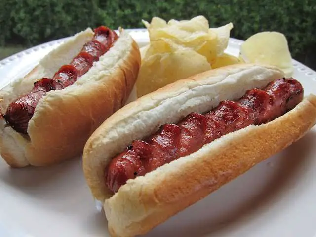 The BEST Grilled Hot Dogs