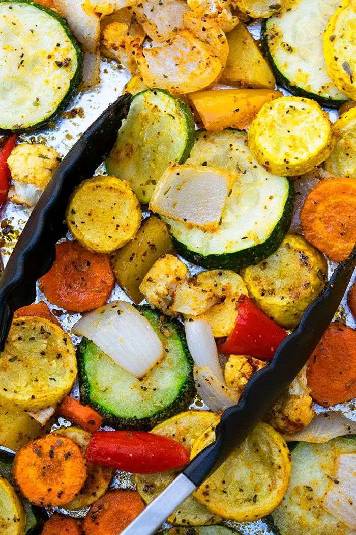 The best, healthy, quick and easy oven roasted vegetables recipe ...
