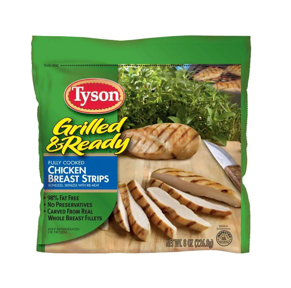 Tyson Grilled And Ready Chicken Breast Strips Review, Recipe And ...