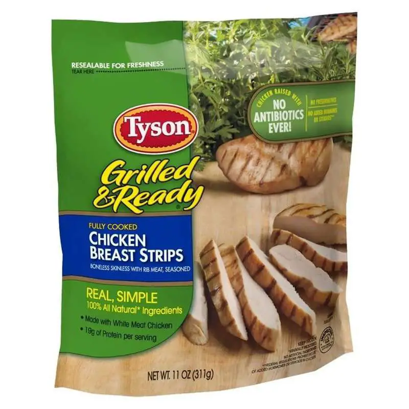 Tyson Grilled and Ready Frozen Chicken Breast Strips 11oz ...