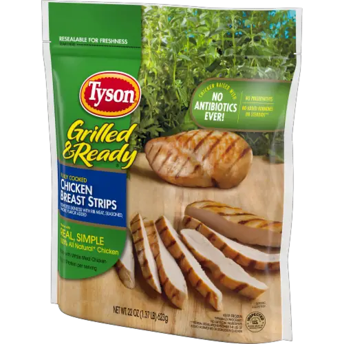 Tyson Grilled &  Ready Fully Cooked Grilled Chicken Breast ...