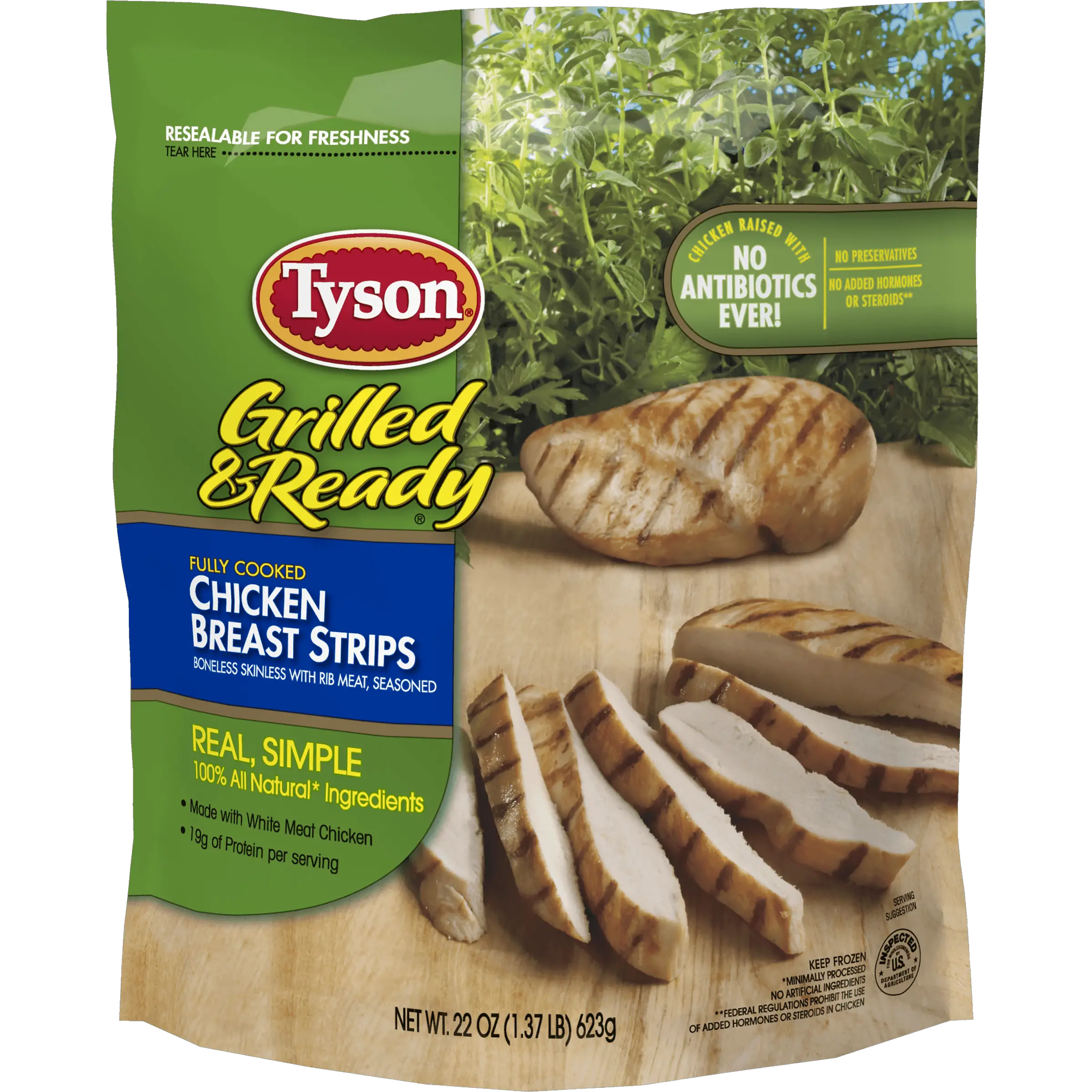 Tyson® Grilled & Ready® Fully Cooked Grilled Chicken ...