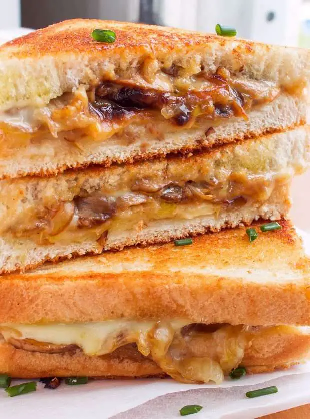 Ultimate Grilled Cheese Recipe with Caramelized Onions ...