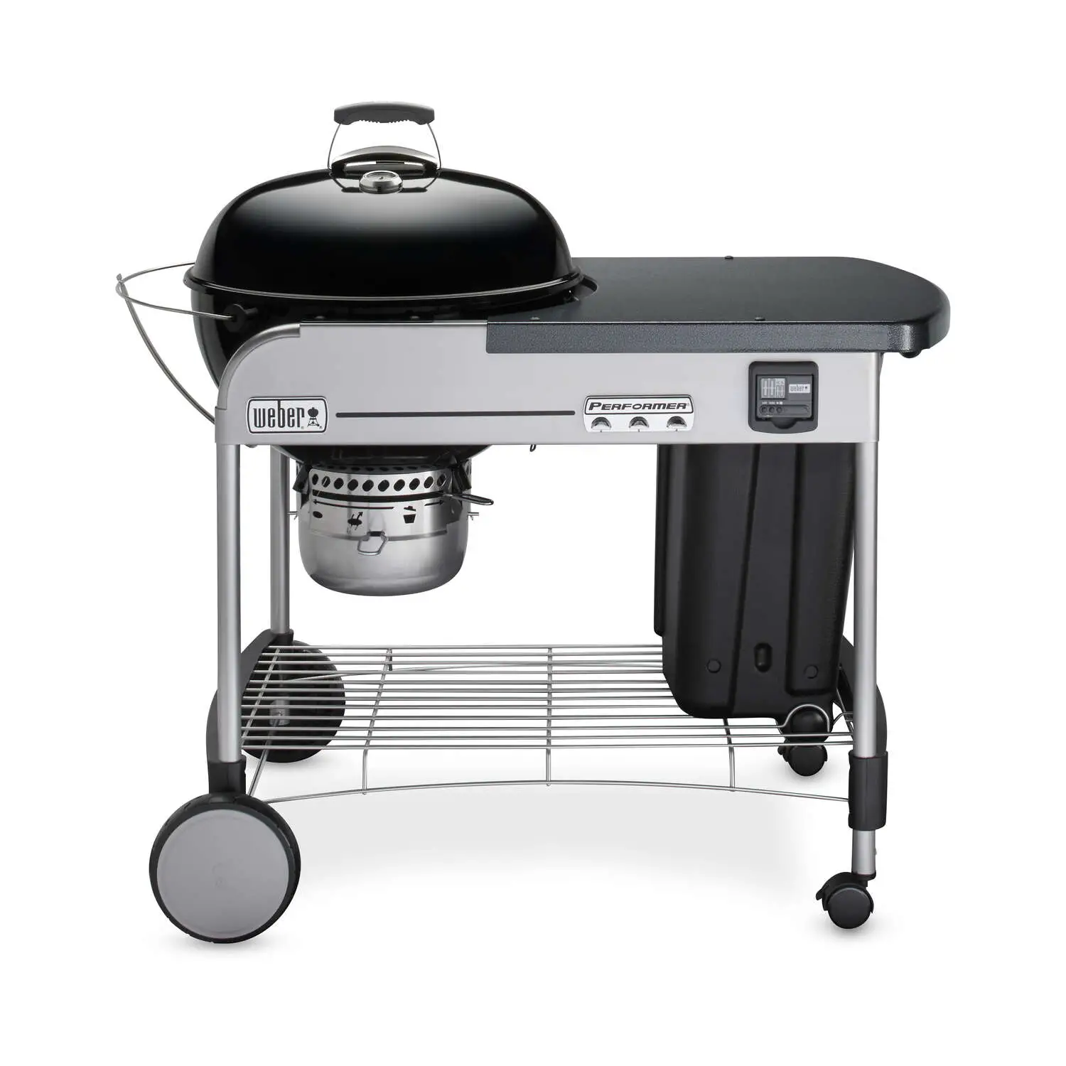 Weber 22 inch Performer Premium Charcoal Grill Black