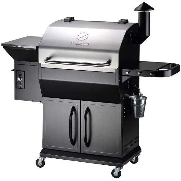 Z GRILLS 6002E 573 sq. in. Wood Pellet Grill and Smoker 6 ...